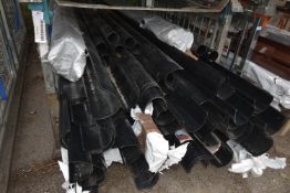 *Contents of Stillage to Include Black Half Round Guttering and Downpipe