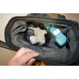 Toolbag Containing Makita Battery and Charger