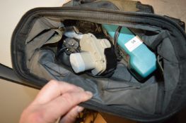 Toolbag Containing Makita Battery and Charger