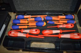 Facom Toolbox Containing Assorted Screwdrivers