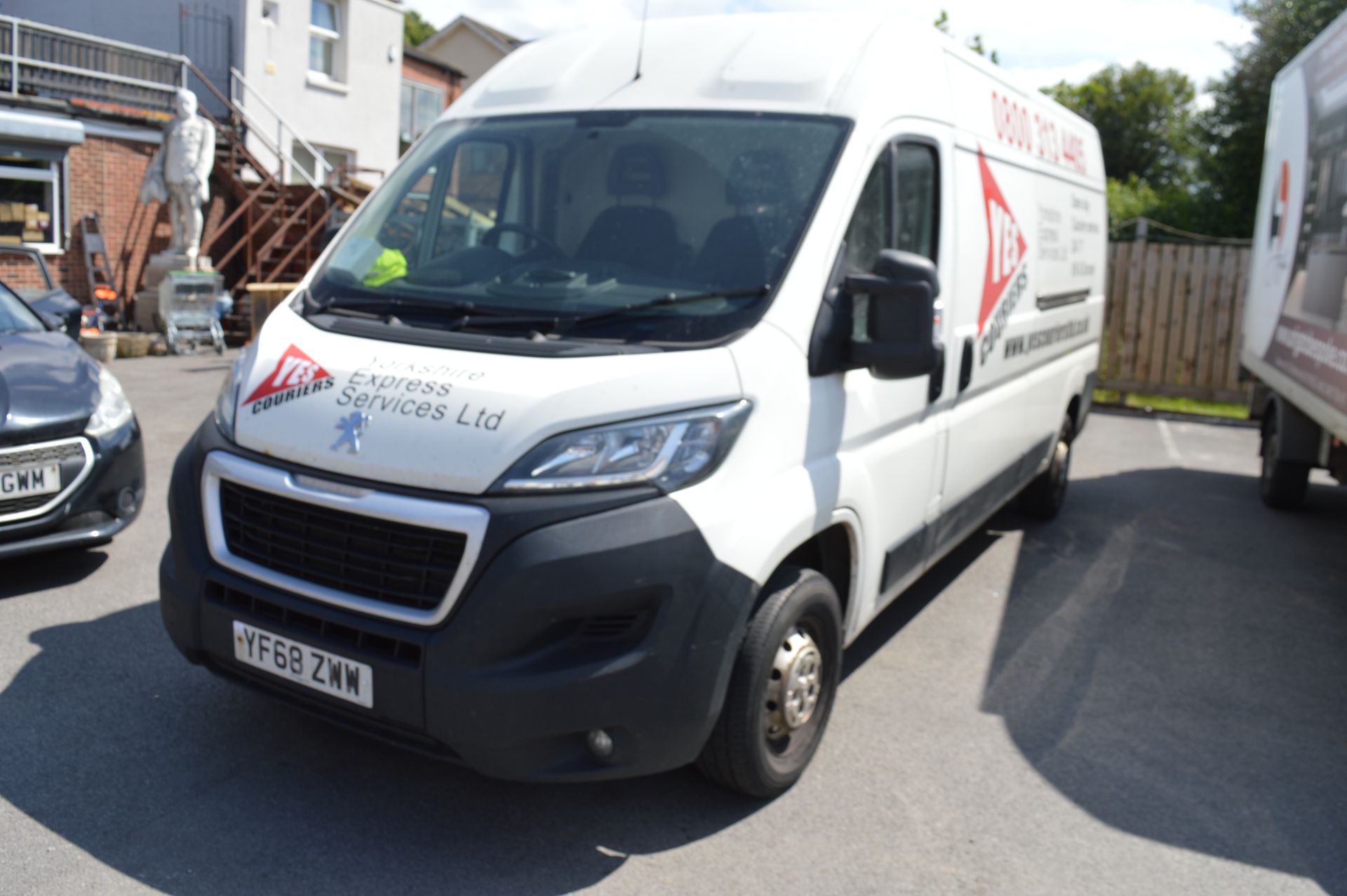 *Peugeot Boxer 335 Pro L3H2 HDi Van, Reg: YF68 ZWW, Mileage 136044 Miles - Image 13 of 13