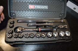 Facom 3/8” Metric Socket Set