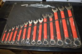 Duratool 14pc Cushioned Combination Spanner Set