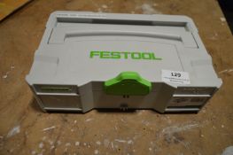 Festool Toolbox Containing Screwdrivers