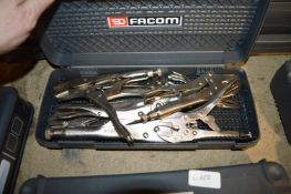 Facom Toolbox Containing Mole Grips
