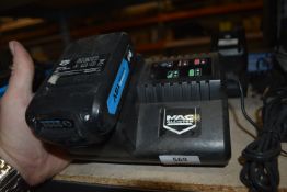 *Mac Allister Battery and Charger