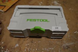 Festool Toolbox Containing Spanner, Knife, Screwdrivers, etc.