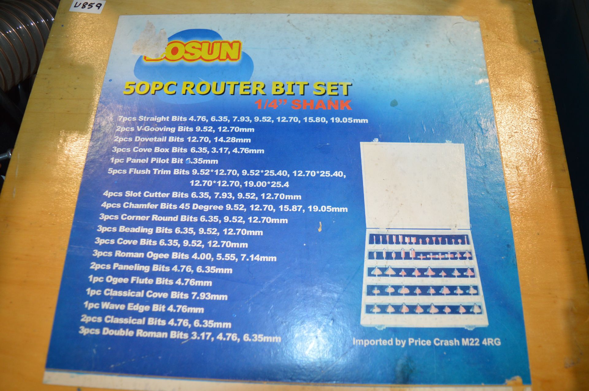 Boson 50pc Router Bit Set - Image 2 of 2