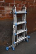 *Mac Allister Professional 2x7 Telescopic Combination Ladder