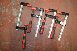 Four 150x50mm Clamps