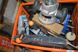 Corner Clamps, Vice, Router Attachments, etc.