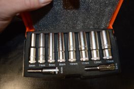 Bahco ¼” Drive Deep Socket Set