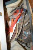 Bag of Various Sanding Belts and Cutting Discs
