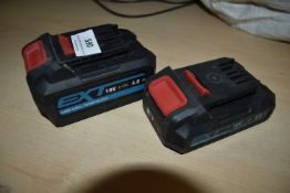 *Erbauer EXT 4ah and 2ah Batteries