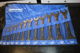 Silverline 12pc Open Ended Spanner Set