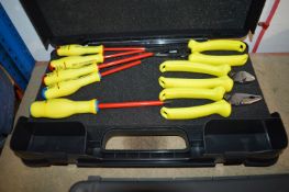 Facom Toolbox Containing a Pliers and Screwdriver Set