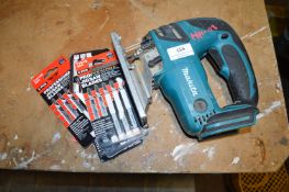 Makita LXT DJV180 Jigsaw with Blades