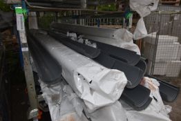 *Contents of Stillage to Include Grey Half Round Guttering and Downpipe