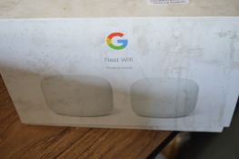 *Google Nest WiFi Router and Point
