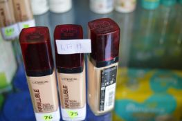 3x Loreal Paris Infallible Foundation