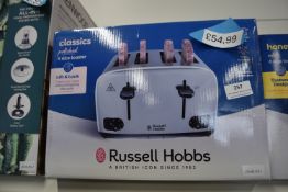 *Russel Hobbs Classic Polished Four Slice Toaster