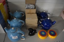 *One Cup Teapots, Novelty Salt & Pepper Pots, and Rainbow Coasters