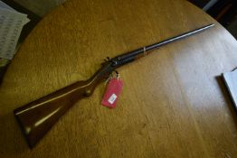 W Darlow Bedford Hammer Action 12G Side by Side Twin Trigger Shotgun Serial Number TEL0604 Barrel