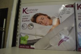 *Kleaneze Heated Underblanket Double Size