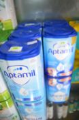 2x Actimel From Birth First Infant Milk Substitute, and 3x Actimel 1+ Toddler Milk Substitute