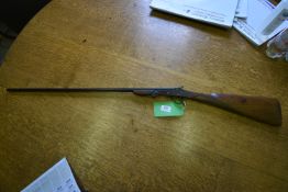 Single Barrel Hammer Action 410G Belgum Folding Shotgun Serial Number 3590 Barrel Length 29.5’’