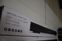 *Mitchell & Brown 20w 2.0 Bluetooth Soundbar JB-1811SB20