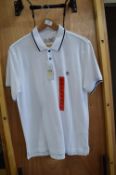 *Penguin White Polo Shirt Size: M