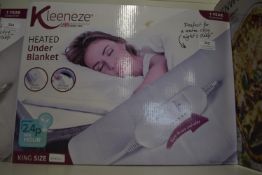 *Kleaneze Heated Underblanket King Size