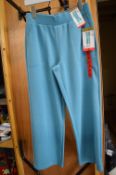 *Mondetta Light Blue Active Ribbed Wide Leg Pants