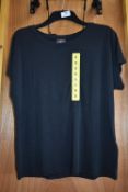 *32 Degrees Cool Black Short Sleeve Top Size: S