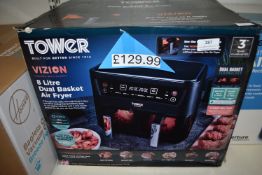 *Tower Vizion 8L Dual Baset Air Fryer