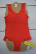 Sea Folly Girl’s Red Swimsuit Size: 5