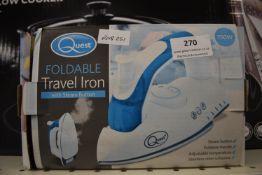 *Quest Foldable Travel Iron