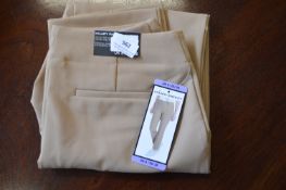 *Hilary Radley Beige Trousers Size: 12