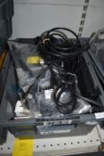 *Box of HDMI Leads and Other Electrical Equipment