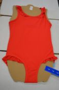 Sea Folly Girl’s Red Swimsuit Size: 7