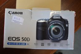 Canon EOS 50D camera