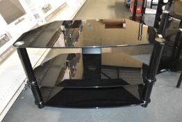 *Glass TV Stand