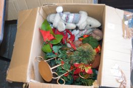 *Two Boxes of Assorted Christmas Decorations