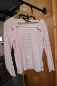*Crew Clothing Long Sleeve Top Size: 16