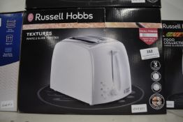 *Russell Hobbs Textured White Two Slice Toaster