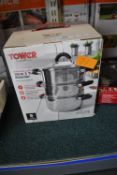 Tower 18cm Three Tier Steamer