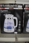 *Russell Hobbs Classic White Glass Kettle