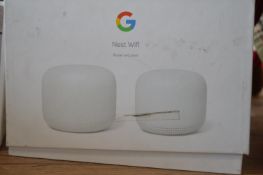 *Google Nest WiFi Router and Point