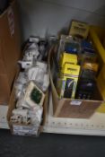 *Two Boxes of Assorted Remotes and Telephone Connectors